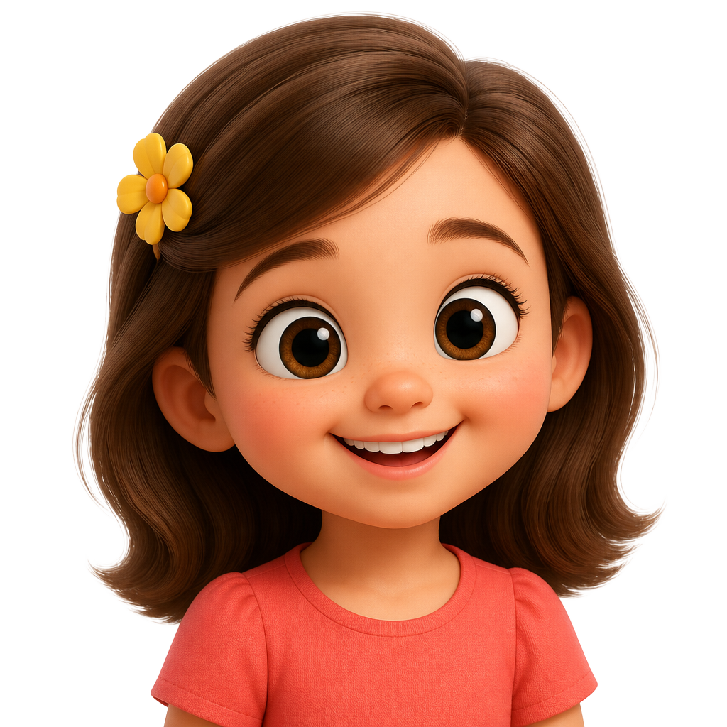 Zemi's avatar (cheerful girl illustration)